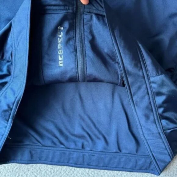 Nike Jacket Mens Extra‎ Large Blue Basketball Full Zip Activewear Track Athletic - Picture 13 of 16